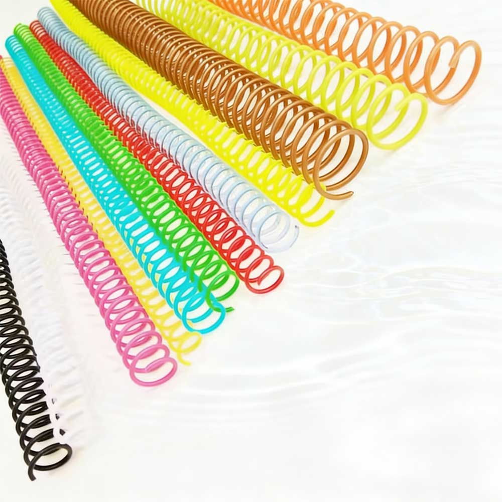 Binder A4 Lever - 10 個大容量 34 穴 A4 プラスチックスパイラルバインディングコイルノートブックバインディングリングプラスチックシングルワイヤーリングバインダーバインダー用品
