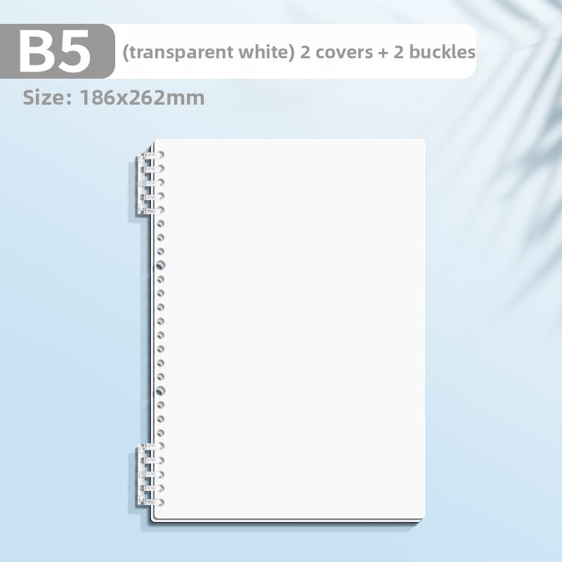 Binder A4 Lever - オフィス学校用品 PP ルーズリーフブックカバー A4 A5 B5