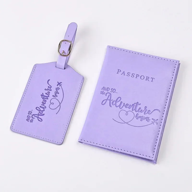 Index Card Holder - 合成皮革パスポートホルダー,チケットホルダー,IDとクレジットカードホルダー,紫,ユニセックス,新品