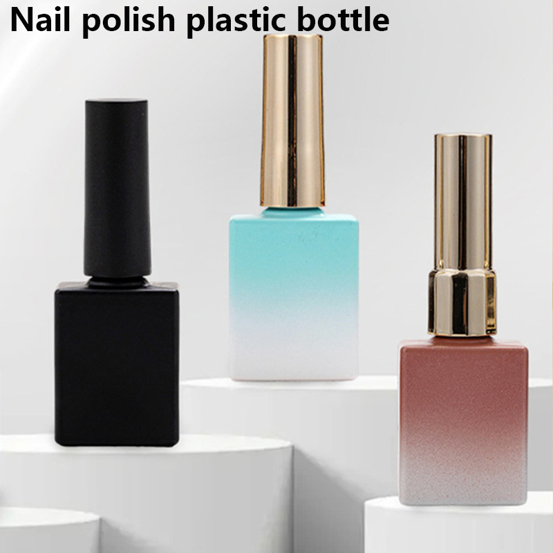 Gel Refill Pack - 1pc/2pcs 12ml 13ml 14ml マニキュアボトル空のネイルジェルボトルブラシ付きネイル美容オイルボトルアートネイルツール
