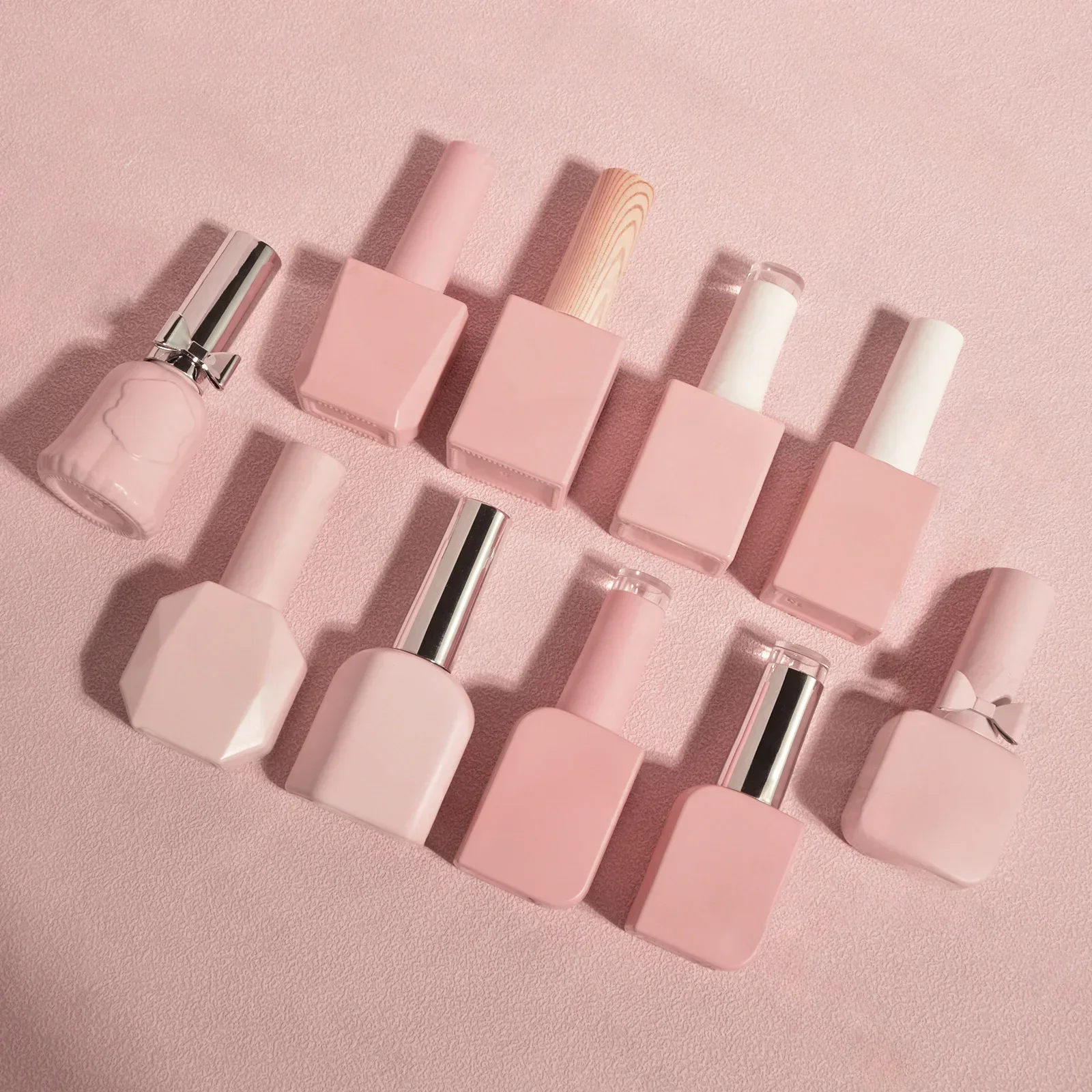 10 個空のマニキュアボトル 10/15 ミリリットル DI - Gel Refill Pack のレビューと価格