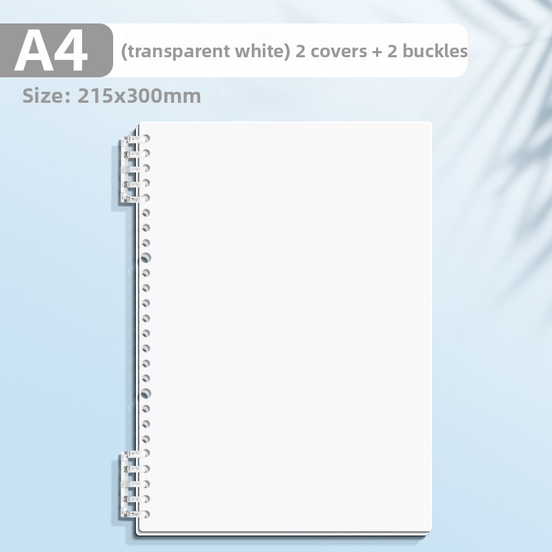 オフィス学校用品 PP ルーズリーフブックカバー A4 A5 - Binder A4 Lever のレビューと価格