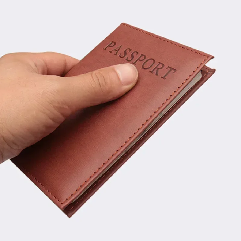 高品質英語PUレザーパスポートカバー、ドキュメントカバー、ト - Index Card Holder のレビューと価格